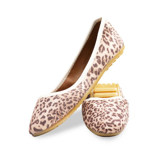 Rollbab Gorgeous Leopard Women's Ballet Shoes